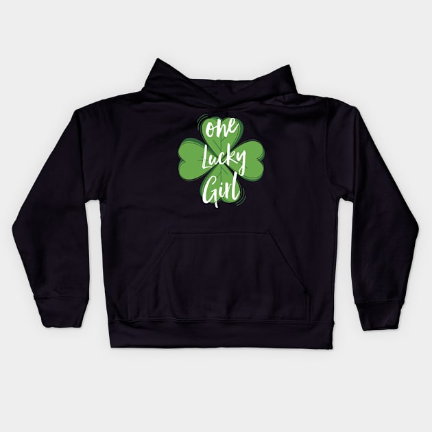 St Patricks day gift lover Kids Hoodie by G-DesignerXxX